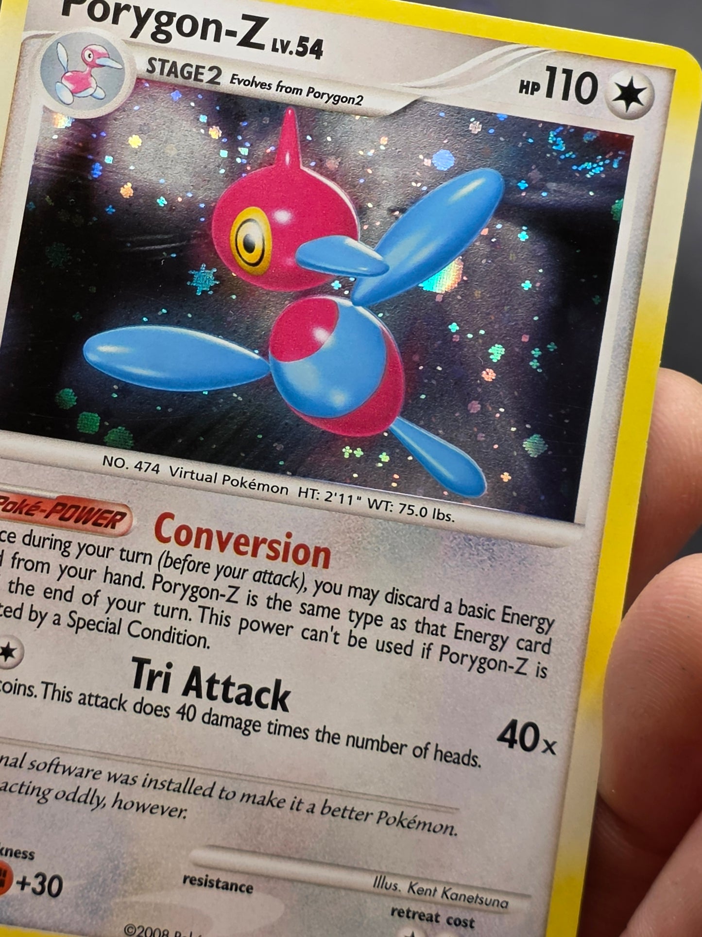 Porygon-Z Lv.54 Holo Rare 6/106 Great Encounters Near Mint/Mint Pokemon