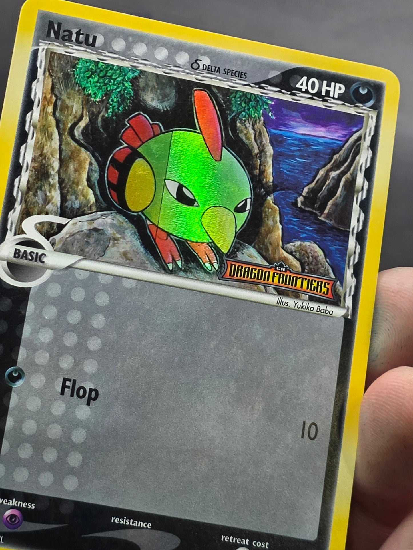 Natu 55/101 Stamped Reverse Holo EX Dragon Frontiers 2006 LP