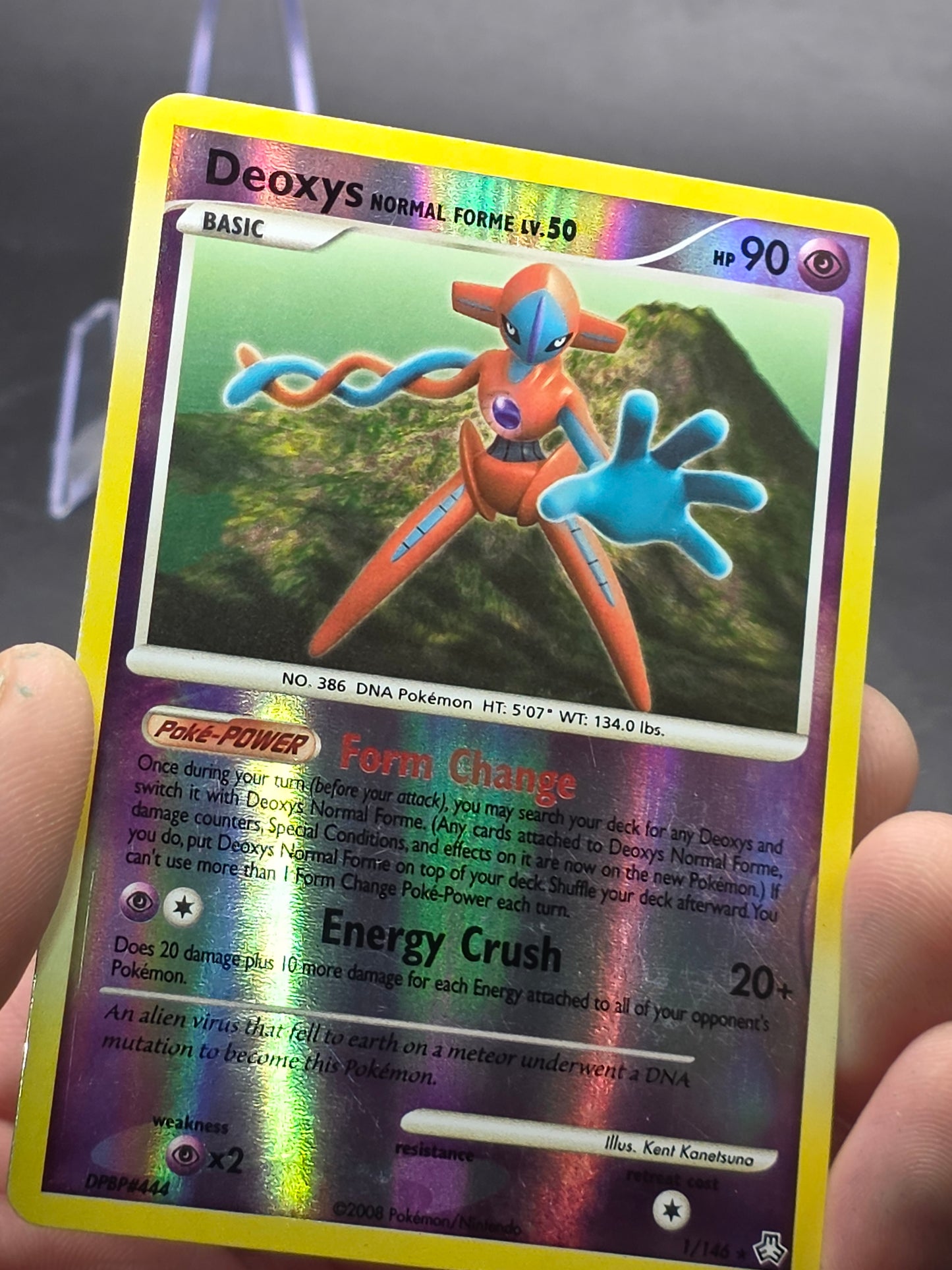 Deoxys Normal Forme 1/146 Legends Awakened Reverse Holo