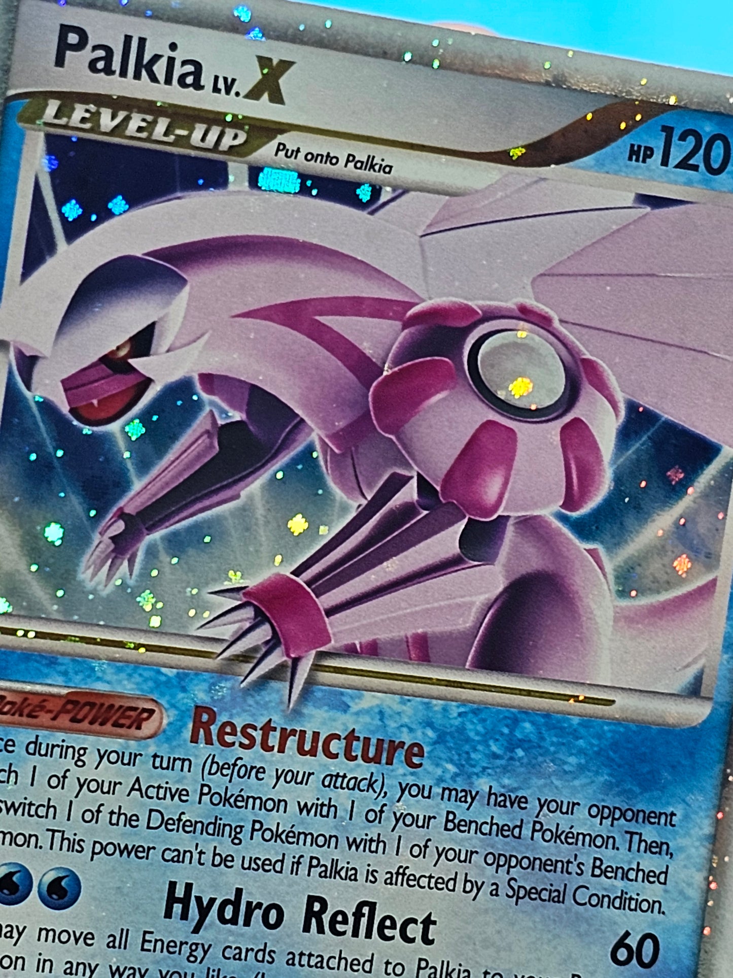 Palkia LV.X DP18 Diamond &Pearl Black Star Promo HP Pokemon 2008 #DP18