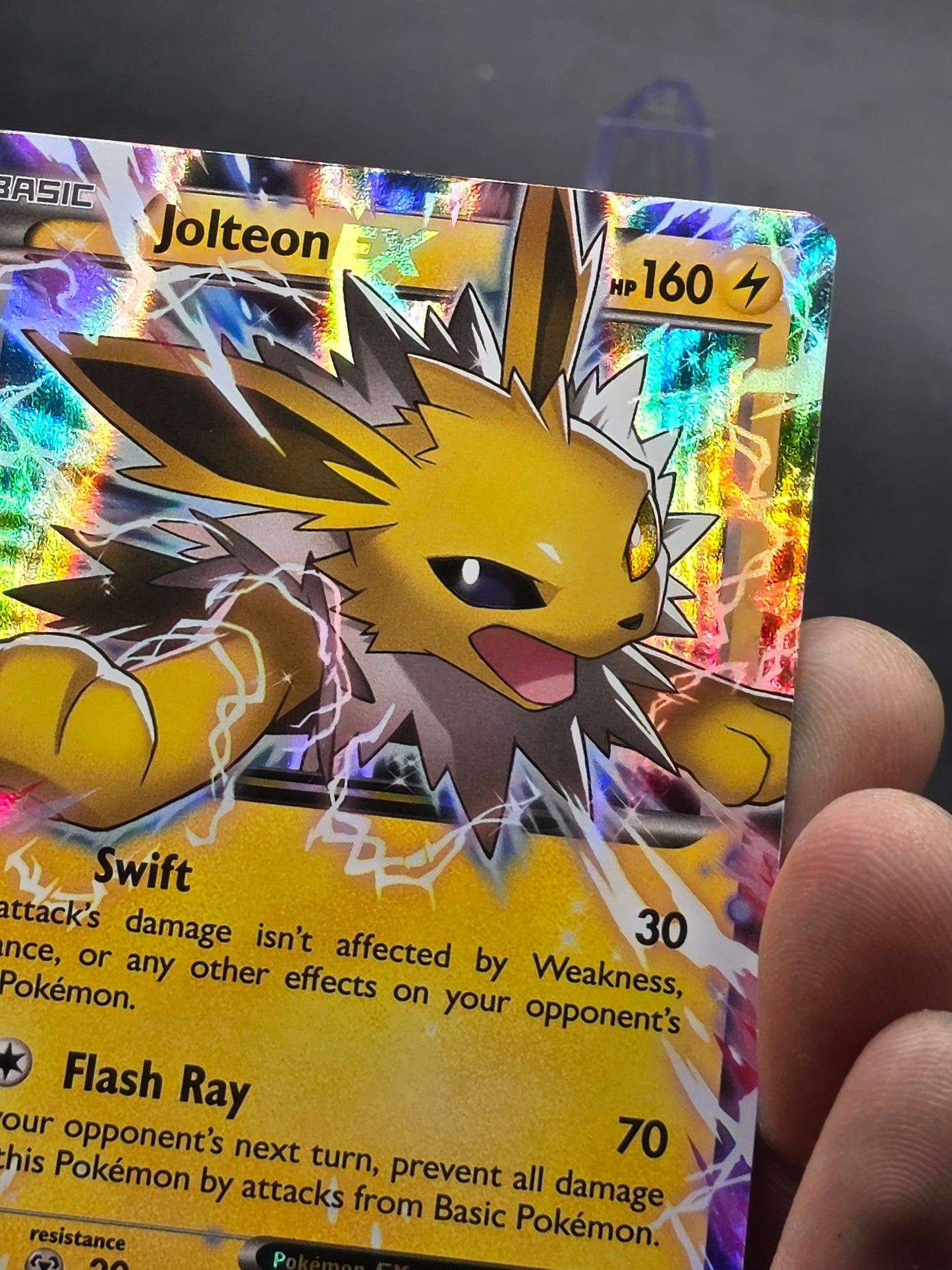 Jolteon EX 2015 Generations 28/83 Ultra Rare Holo LP+