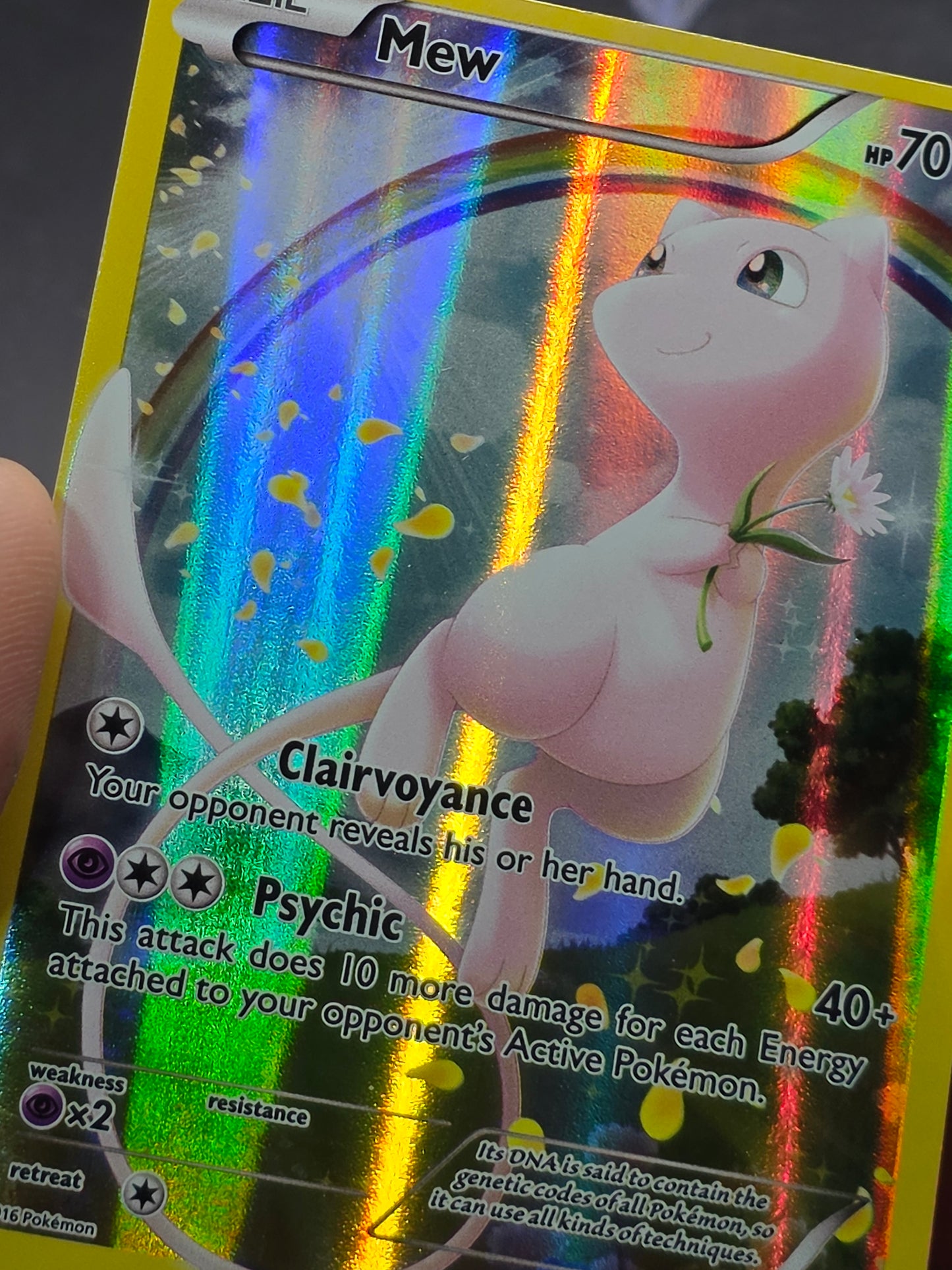 Mew XY110 Pokémon XY Promo Mythical Collection Box Full Art - LP