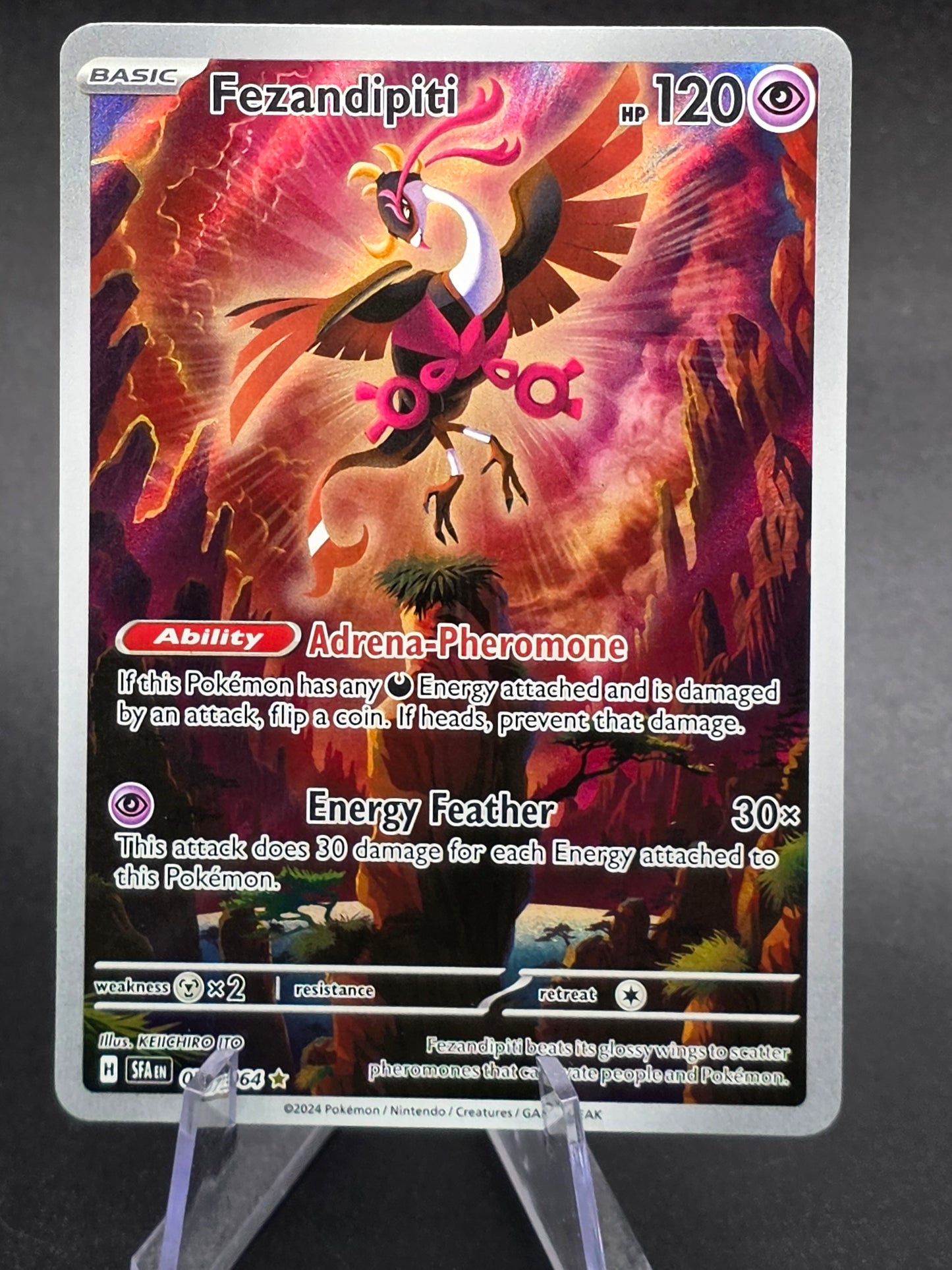 Fezandipiti 073/064 Pokemon TCG S&V Shrouded Fable Illustration Rare Card 073/064