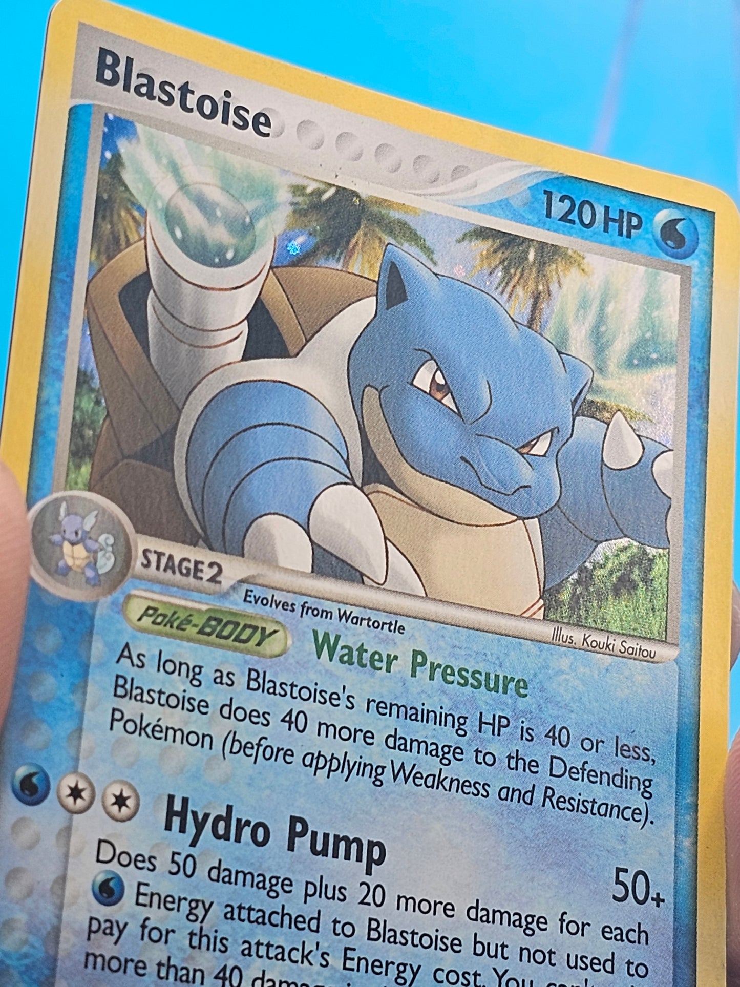 Blastoise 14/100 EX Crystal Guardians Theme Deck Holo Rare 2006 Pokemon MP #14