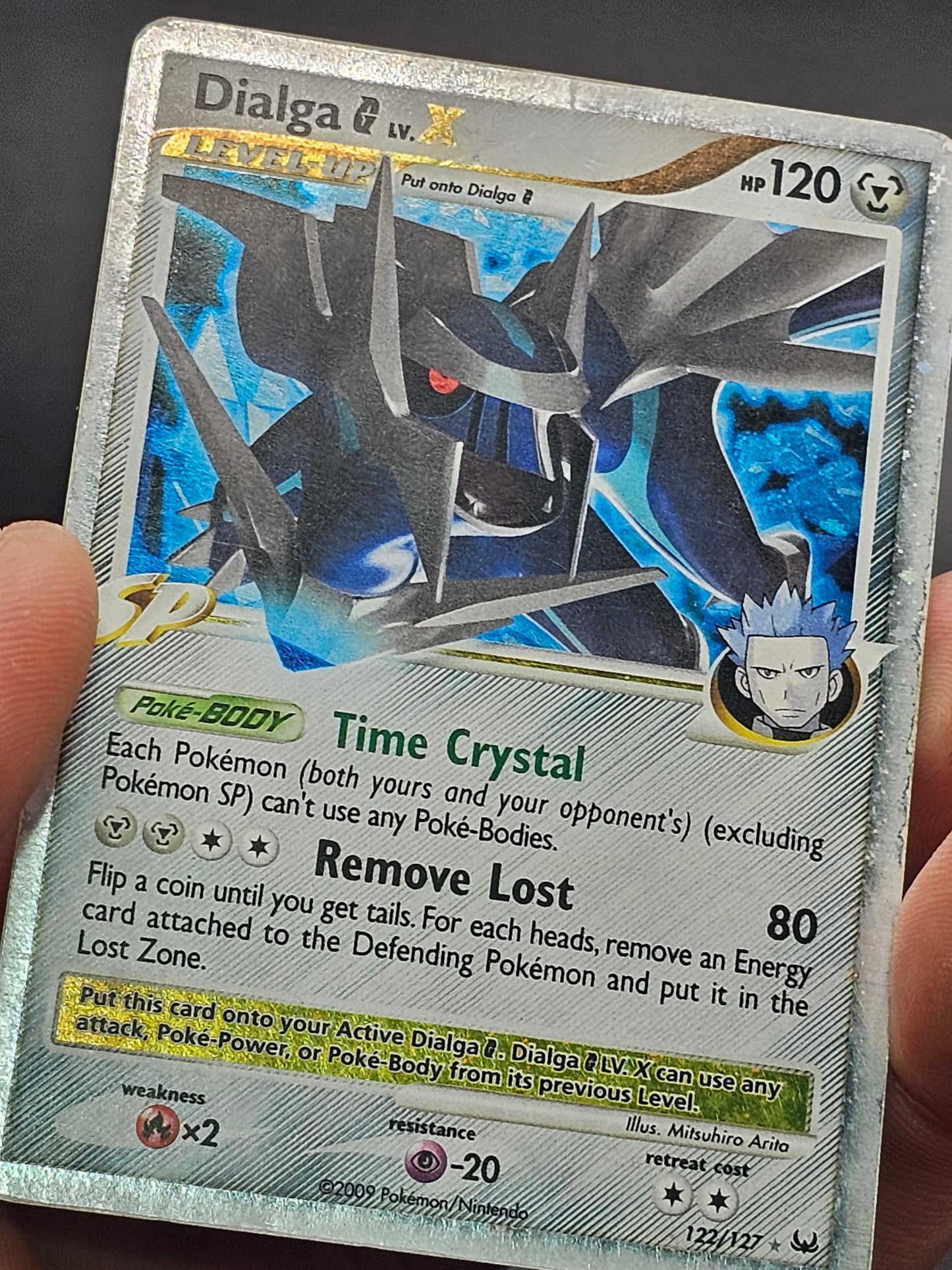 Dialga G Lv. X Platinum - 122/127 Holo Ultra Rare
