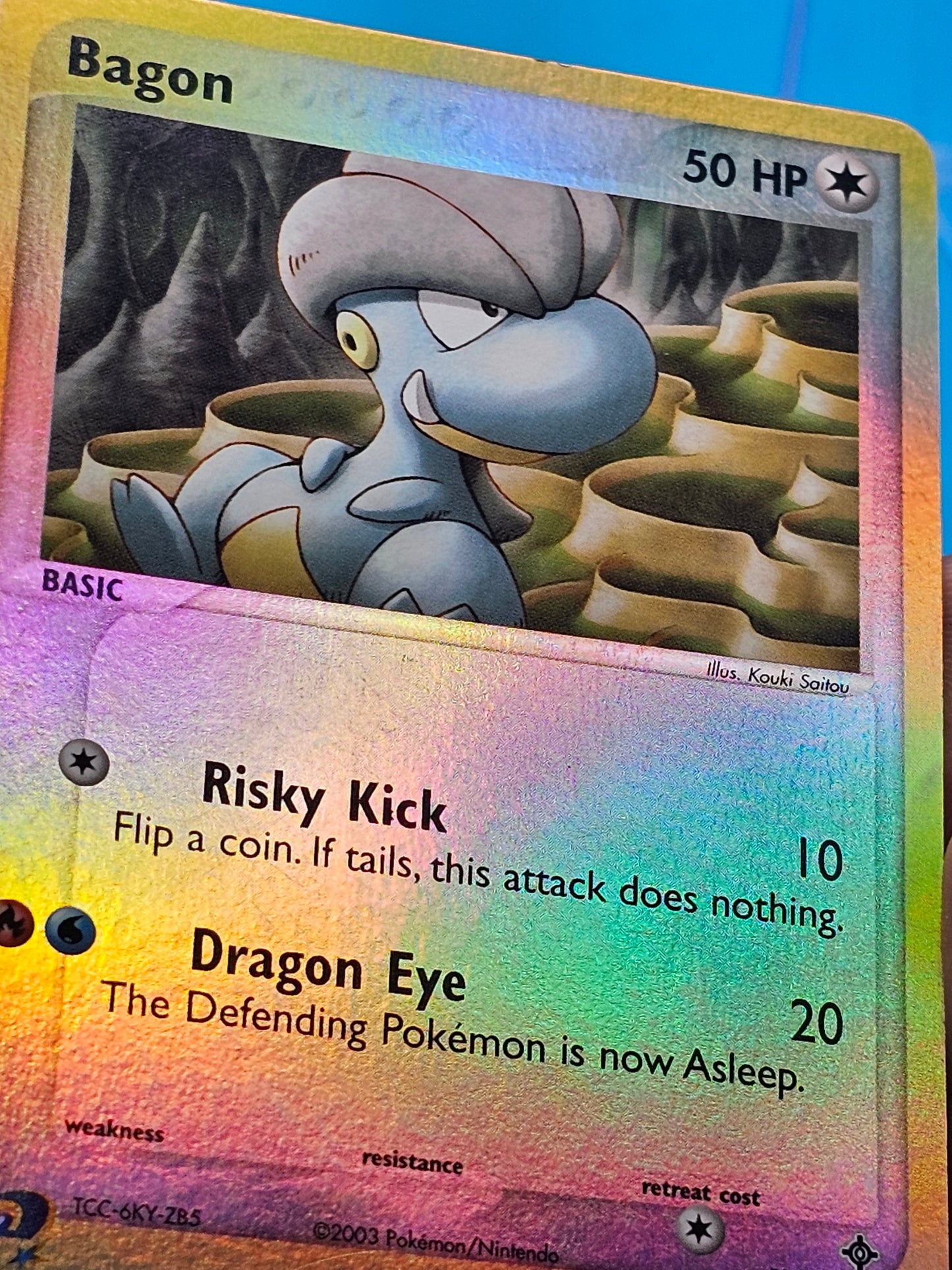 Bagon 50/97 Reverse Holo Common EX Dragon Pokemon TCG Near Mint 50/97