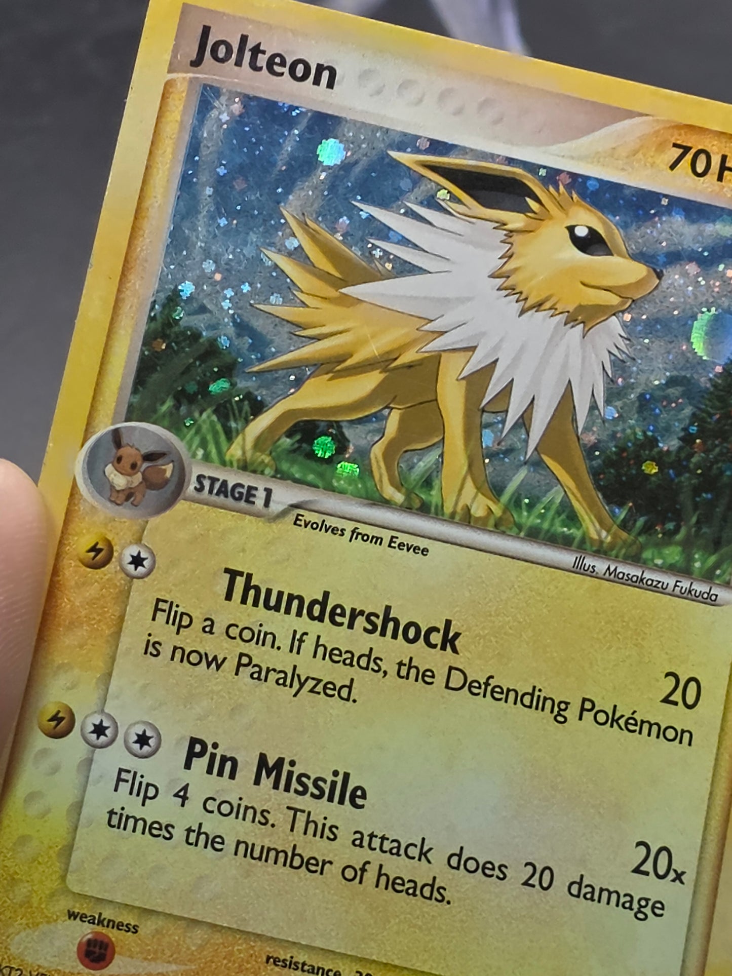 Jolteon 3/17 - POP Series 3 Promo (2006) - Vintage Holo - Rare - LP