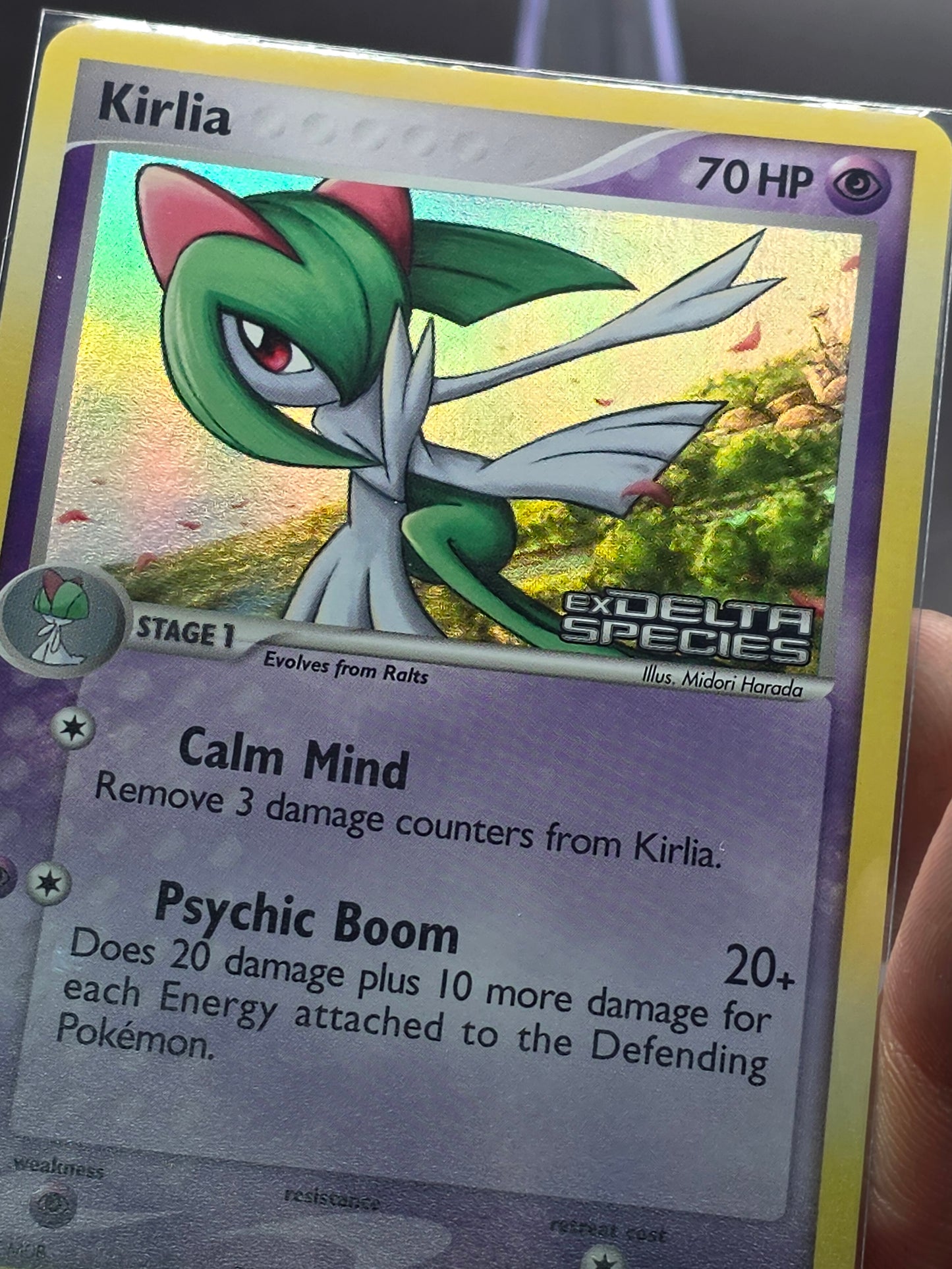 Kirlia Delta Species 47/113 Reverse Holo Stamped NM/M