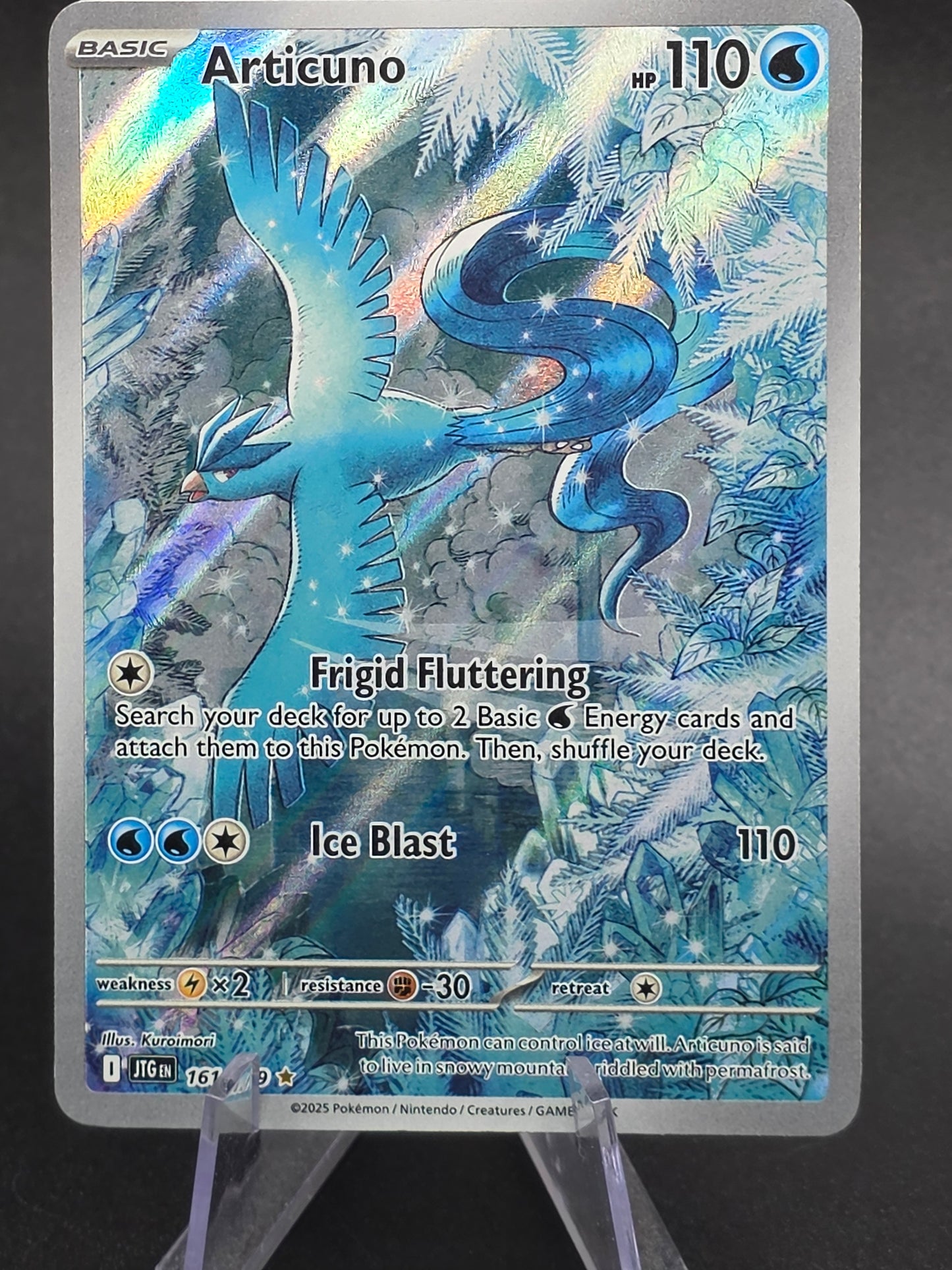 Articuno - 161/159 - Illustration Rare Pokemon SV09 Journey Together M/NM 161/159