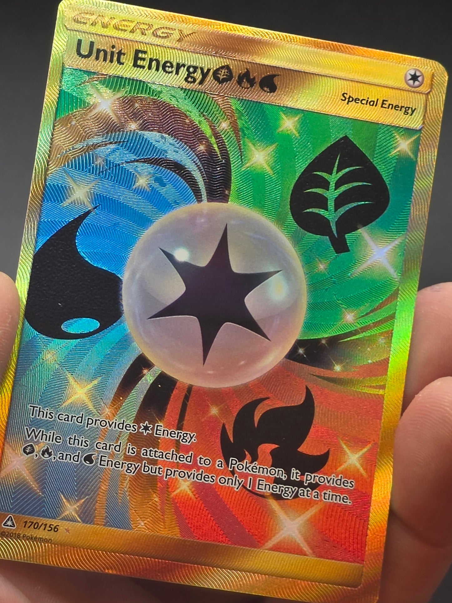 Unit Energy GRW (Secret Rare) 170/156 SM - Ultra Prism Secret Rare NM