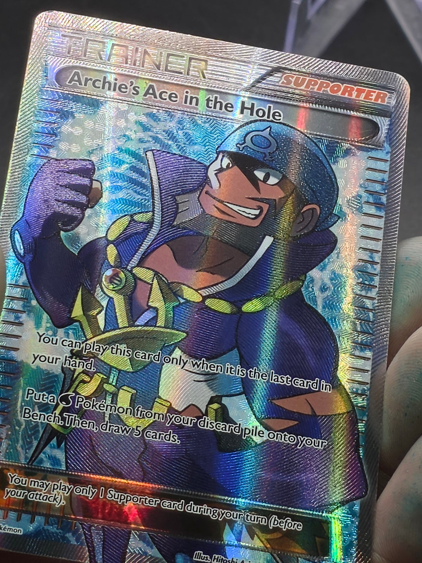 Archie's Ace in the Hole PSA 8 #157 Primal Clash Full Art LP