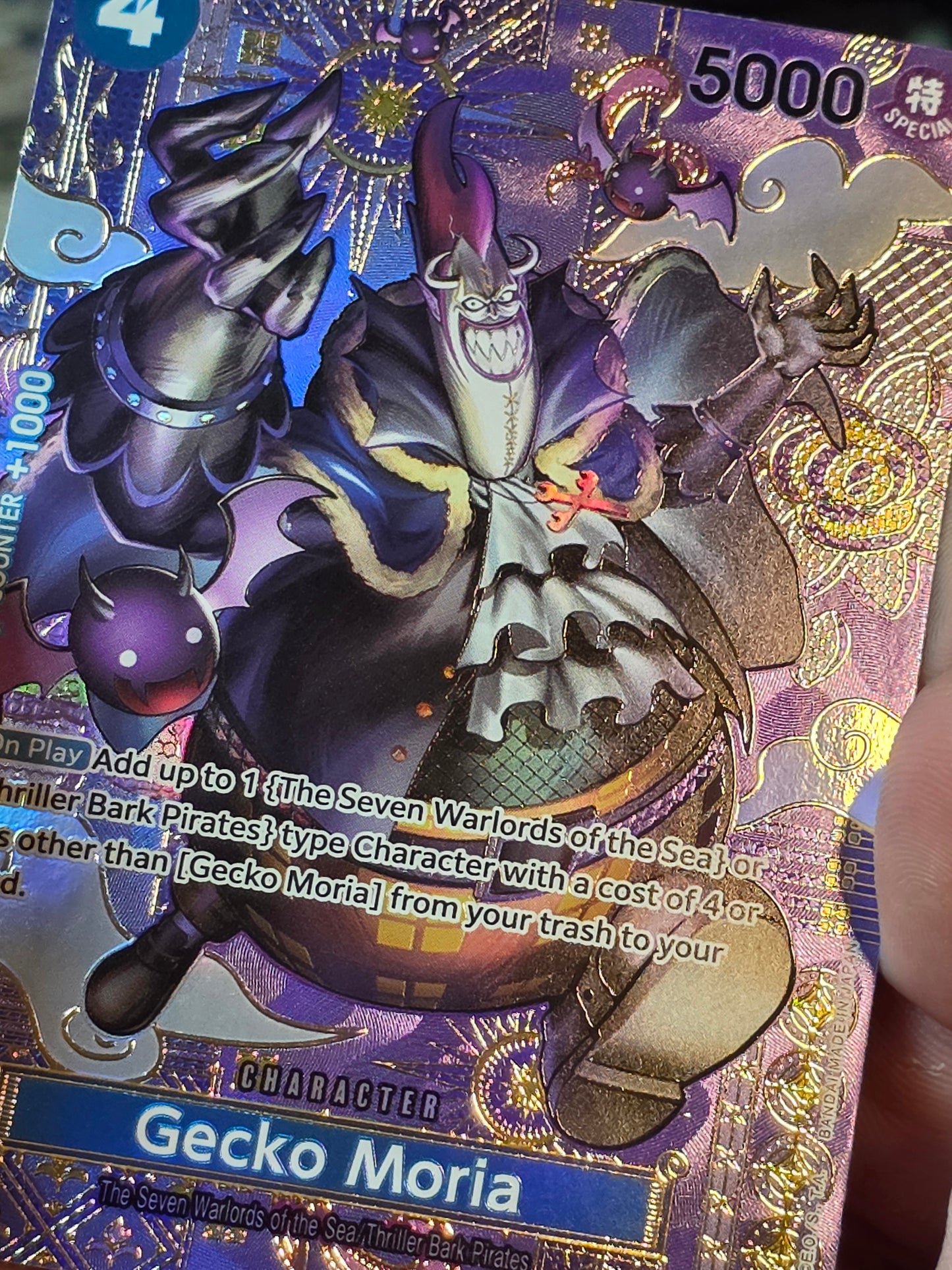 Gecko Moria - SP - ST03-004 - One Piece Card - TCG English - Two Legends