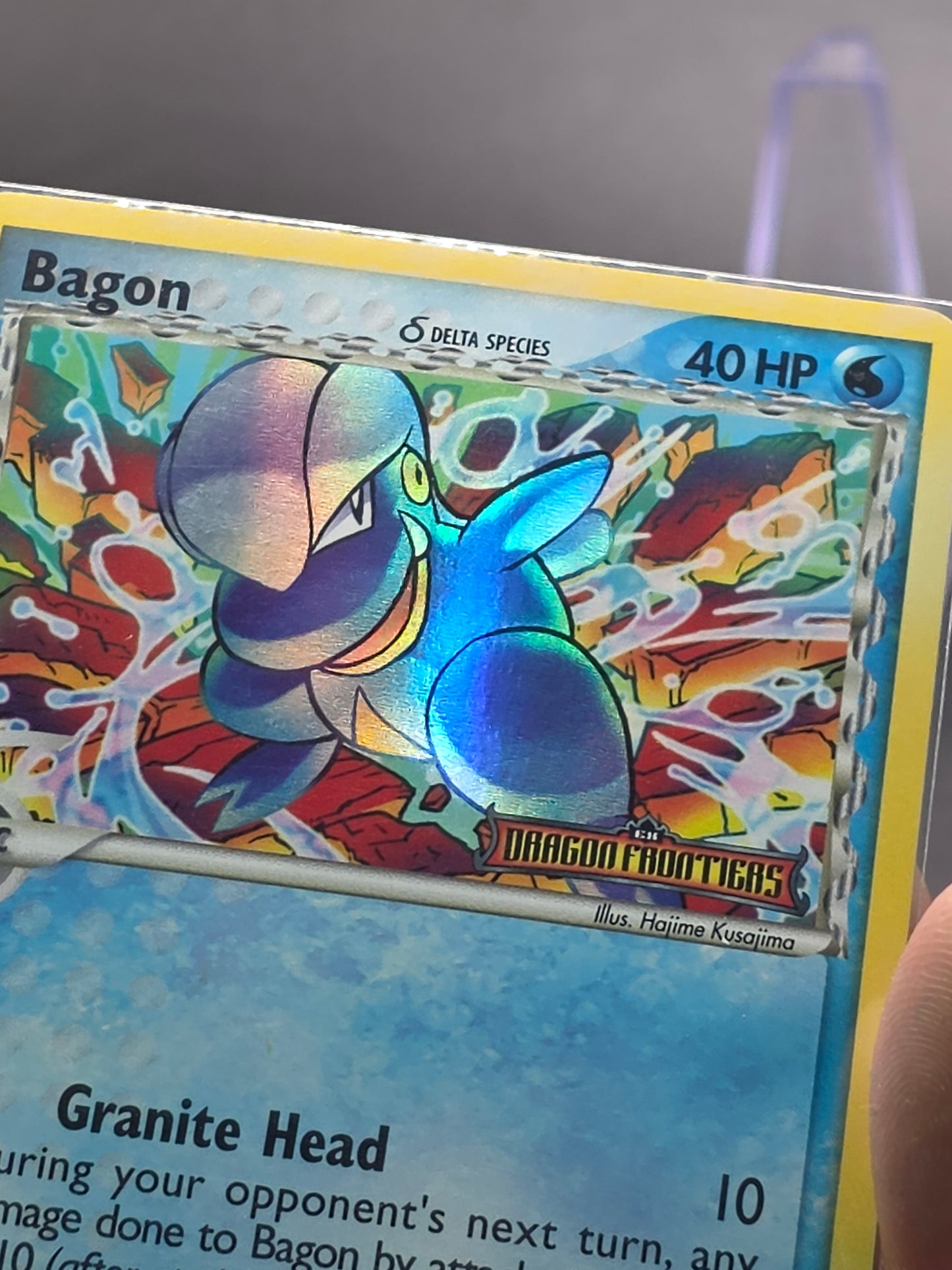 Bagon 43/101 Dragon Frontiers Reverse Holo Stamped NM/M
