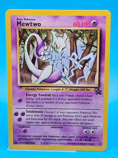 Mewtwo (12) WOTC Black Star Promo - Regular Rare