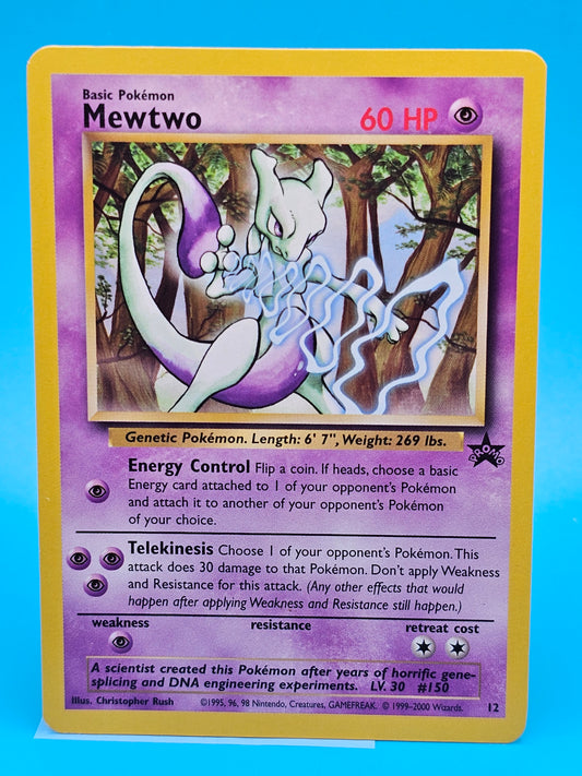 Mewtwo (12) WOTC Black Star Promo - Regular Rare