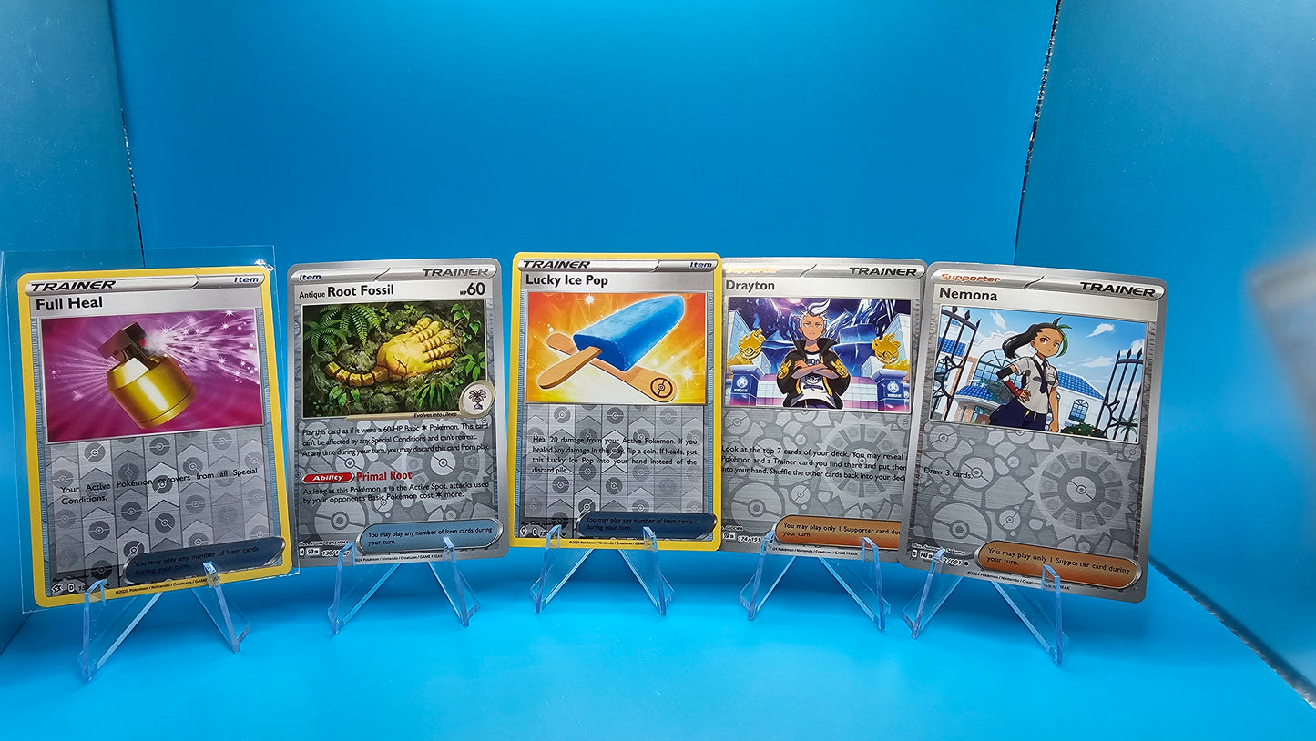 C/UC REVERSE HOLO TRAINERS Cards