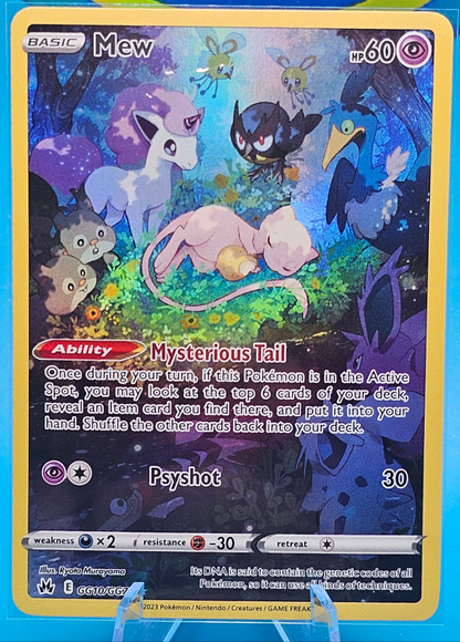 Mew GG10 Crown Zenith Galarian gallery Nm