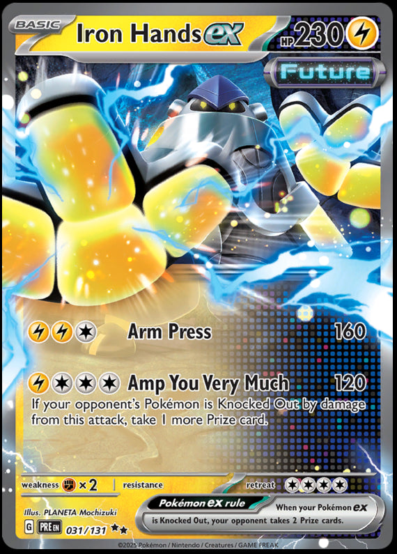 Image of Iron Hands ex Prismatic Evolutions (PRE) #031