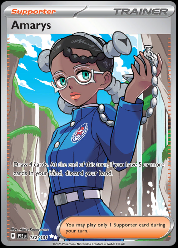 Image of Amarys Prismatic Evolutions (PRE) #132