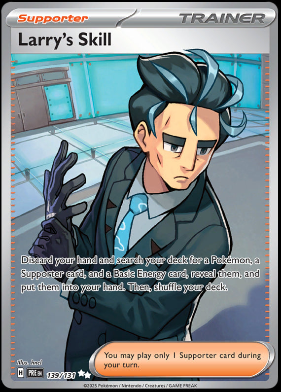 Image of Larry's Skill Prismatic Evolutions (PRE) #139