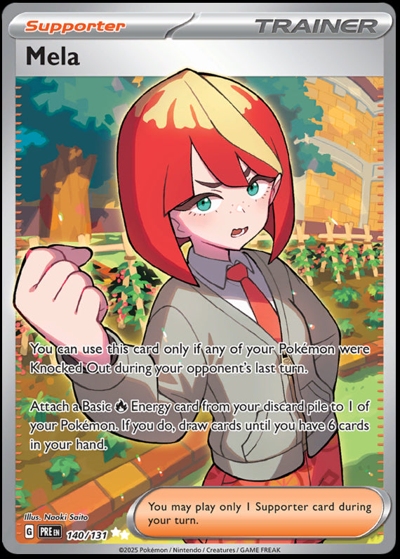 Image of Mela Prismatic Evolutions (PRE) #140