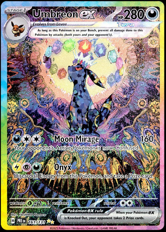 Image of Umbreon ex Prismatic Evolutions (PRE) #161