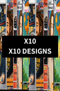 10 CUSTOM CARDS 10 X DIFFERENT DESIGNS
