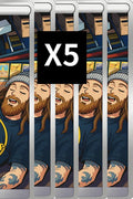 5 CUSTOM CARDS (ALL SAME)