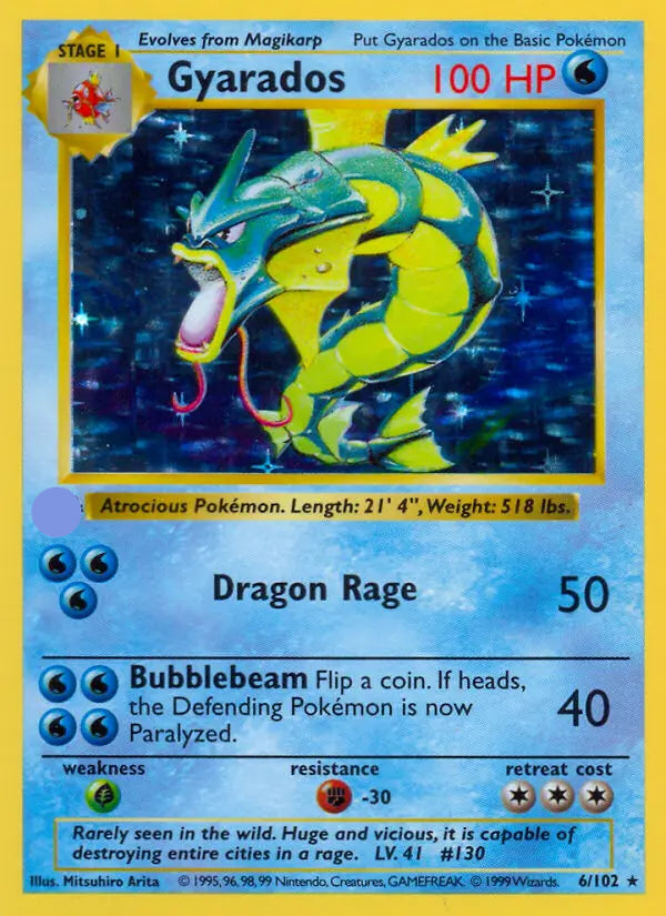 Image of Gyarados Base Set (BS) #6