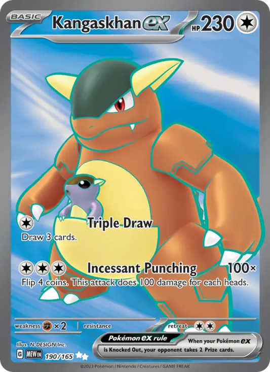 Image of Kangaskhan ex 151 (MEW) #190