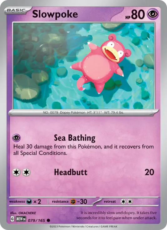 Image of Slowpoke 151 (MEW) #079