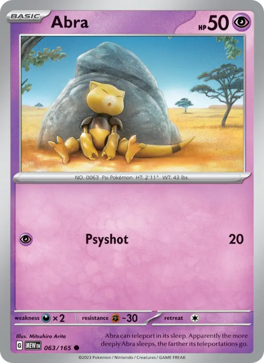 Image of Abra 151 (MEW) #063