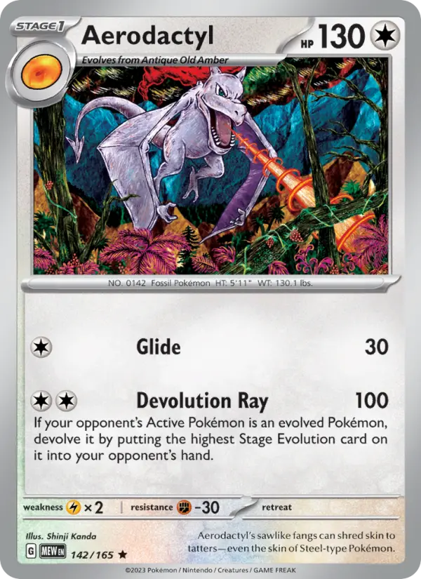 Image of Aerodactyl 151 (MEW) #142