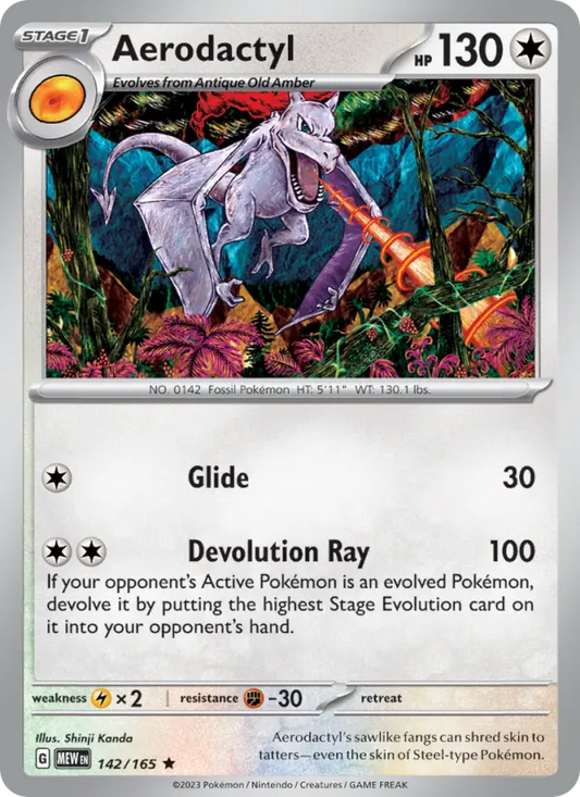 Image of Aerodactyl 151 (MEW) #142