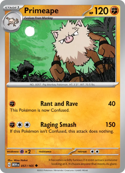 Image of Primeape 151 (MEW) #057