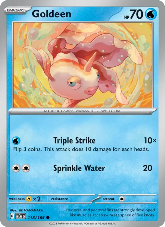 Image of Goldeen 151 (MEW) #118
