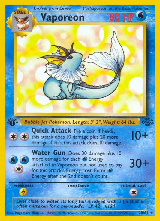 Image of Vaporeon Jungle (JU) #28