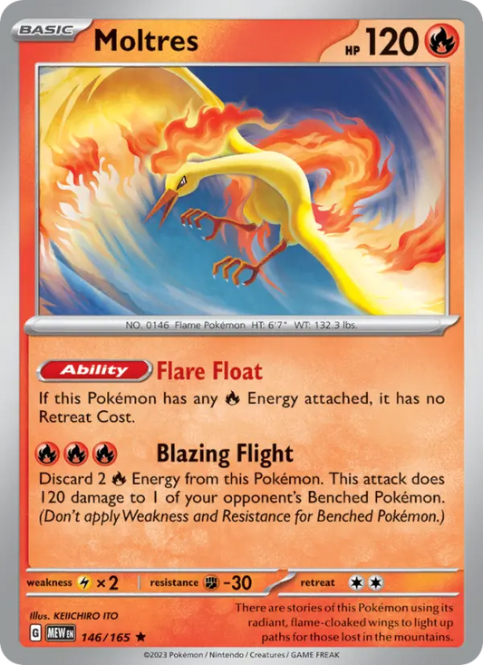 Image of Moltres 151 (MEW) #146