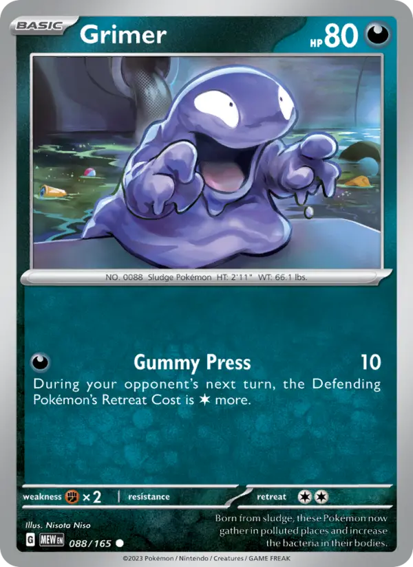 Image of Grimer 151 (MEW) #088