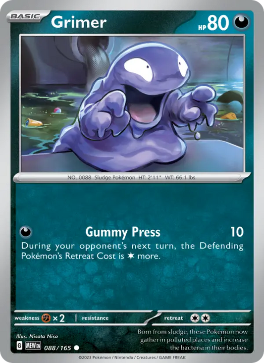 Image of Grimer 151 (MEW) #088