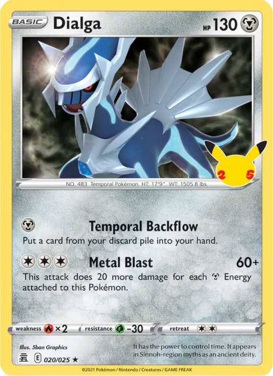 Image of Dialga Celebrations (CEL) #020