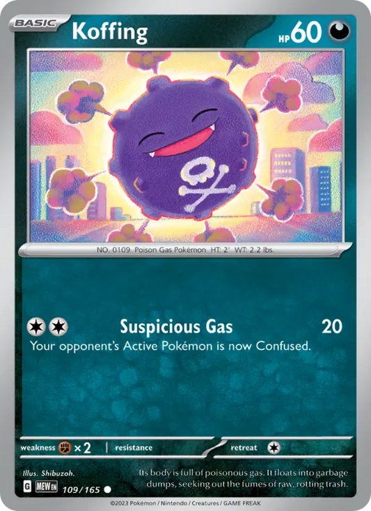 Image of Koffing 151 (MEW) #109