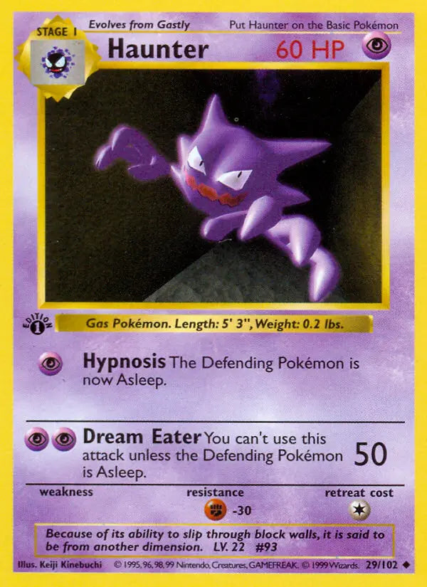 Image of Haunter Base Set (BS) #29