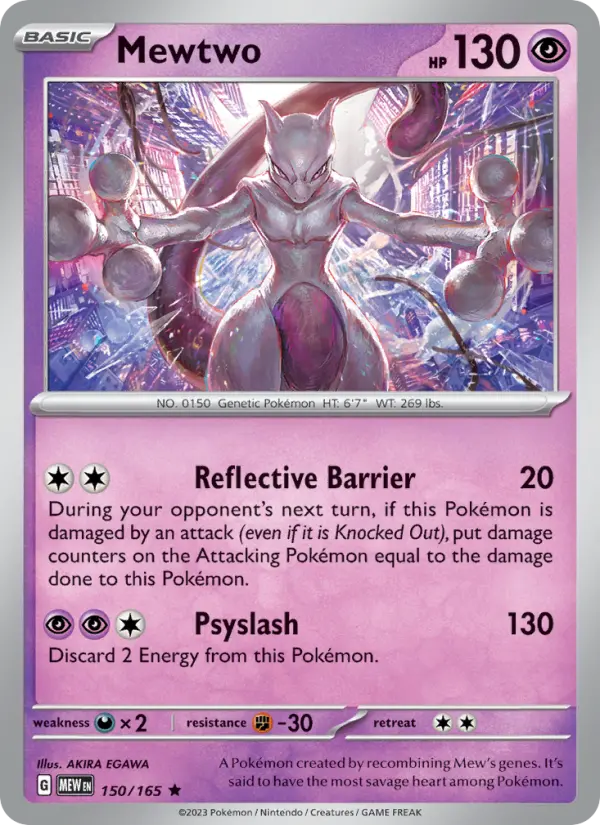 Image of Mewtwo 151 (MEW) #150