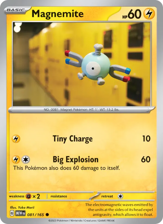 Image of Magnemite 151 (MEW) #081