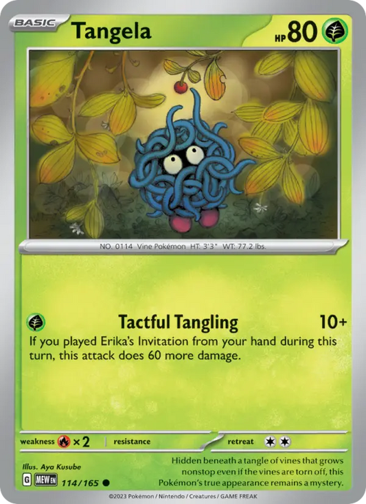Image of Tangela 151 (MEW) #114