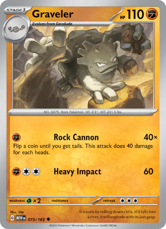 Image of Graveler 151 (MEW) #075
