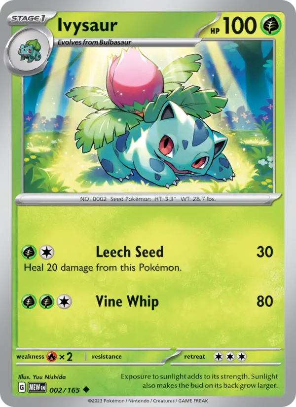 Image of Ivysaur 151 (MEW) #002
