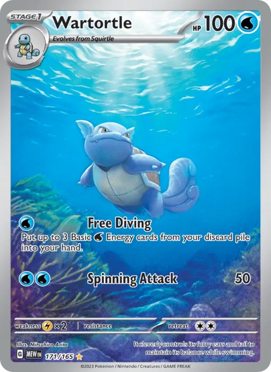 Image of Wartortle 151 (MEW) #171