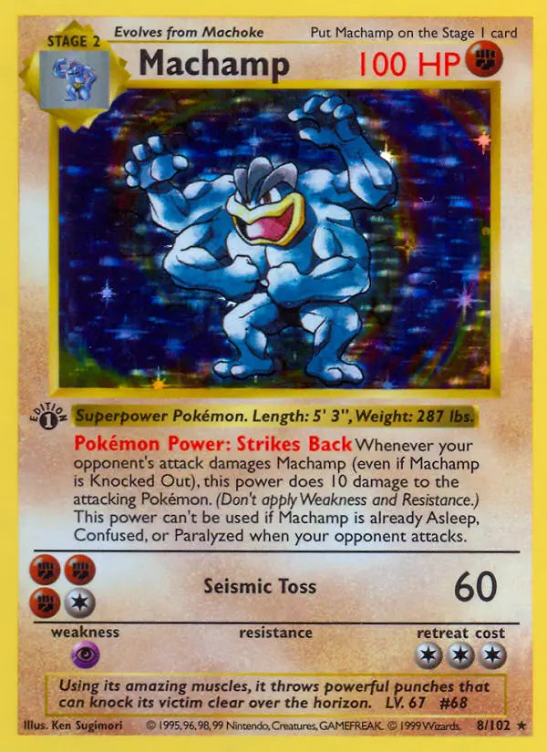 Image of Machamp Base Set (BS) #8